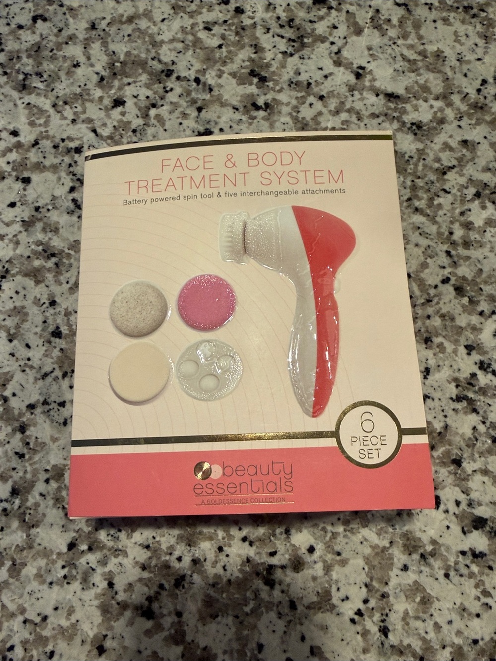 Beauty Essentials Face & Body Treatment System - Pink/White
